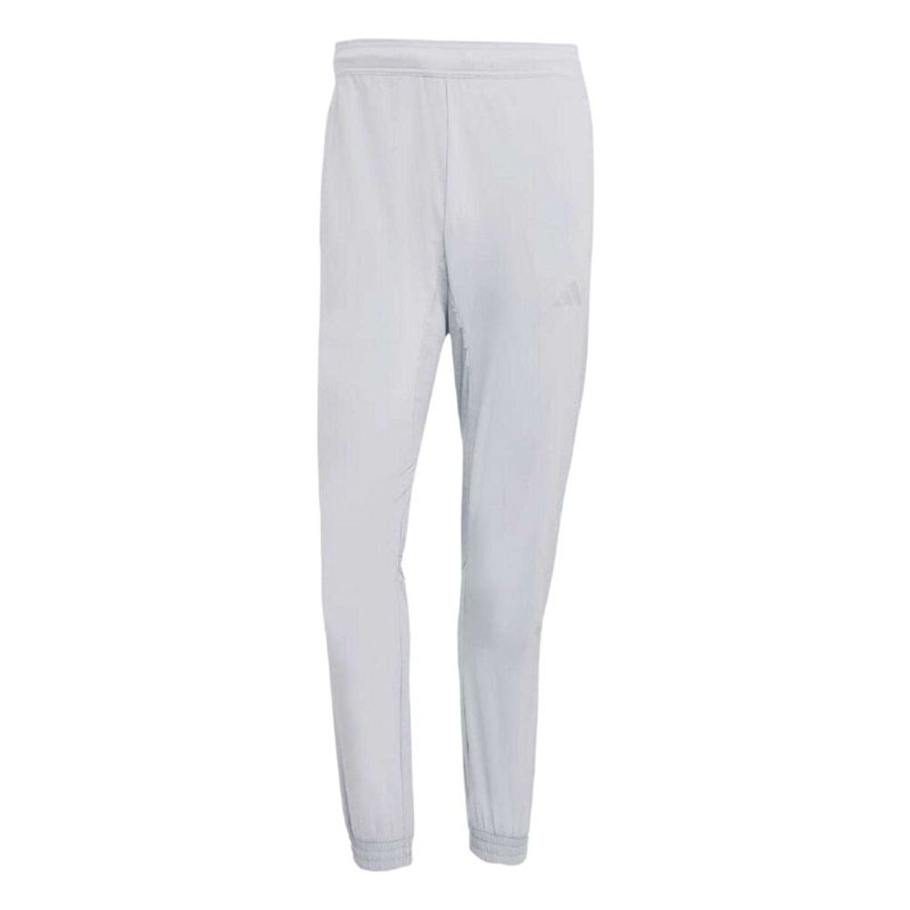 Adidas Mens Tech Tracksuit Bottoms / Silver
